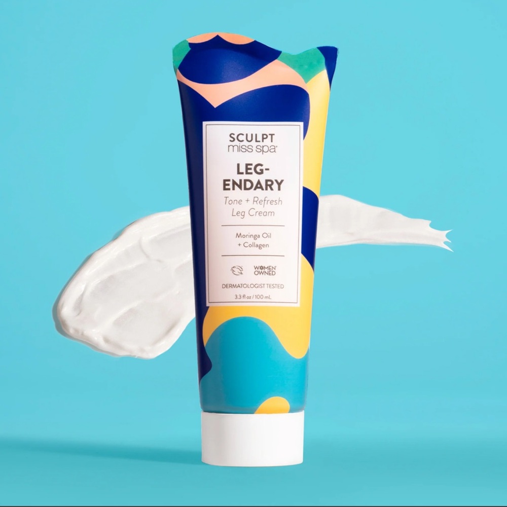 Miss Spa SCULPT Tone + Refresh Leg Cream 3.3 fl oz NEW